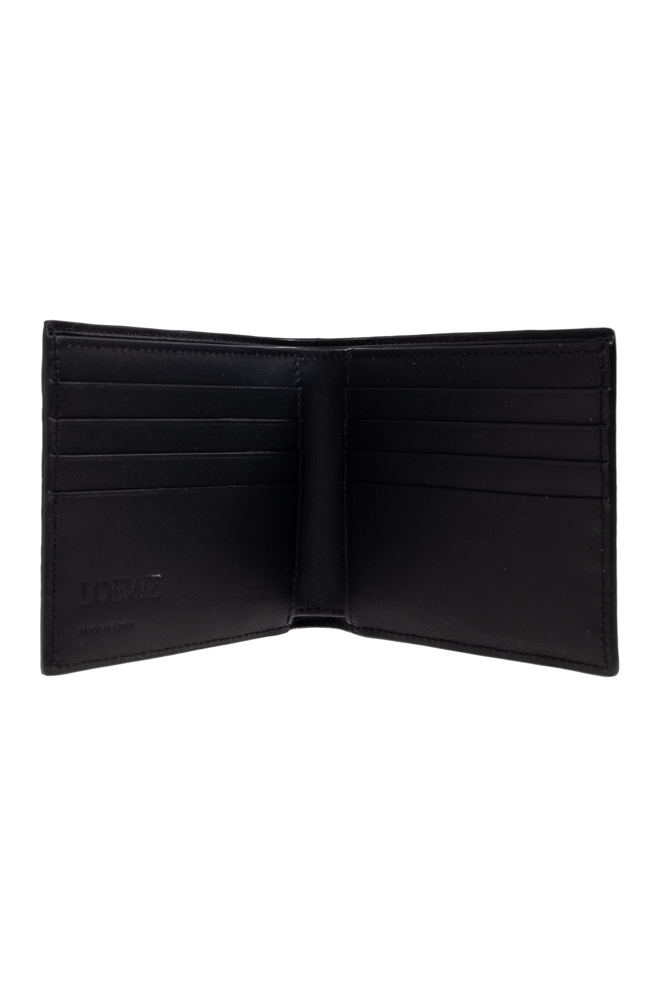 Loewe Leather wallet with logo | Men's Accessories | Vitkac